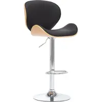 vidaXL "2025"cloris Barhocker Schwarz Kunstleder - Barstühle Stühle CHY390804