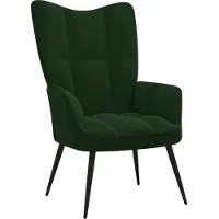 Sonstiges Sessel Dunkelgrün Samt 61 x 70 x 96,5 cm (B x T x H)