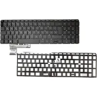 T-ProTek DE - Tastatur mit Beleuchtung ohne Rahmen kompatibel für HP Envy M6-k022DX, M6-k025DX