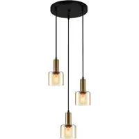 ITALUX SANTIA PND-65342-3A-BRO+AMB Hängelampe