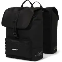 URBAN PROOF Fahrradtasche DOUBLE CARGO 38L schwarz