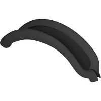 Avizar , Weicher Soft-Touch Silikonschutz für Apple AirPods Max Kopfbügel, Schwarz