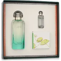 Hermès Paris Un Jardin Sur le Nil EDT 100 ml + EDT MINI 7,5 ml + Feste Seife 50 g (unisex)