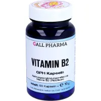 GALL PHARMA Vitamin B2 GPH 1,6 mg Kapseln 60 St