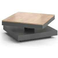 Vicco Couchtisch Elias Anthrazit 70 x 70 cm, Model 36721