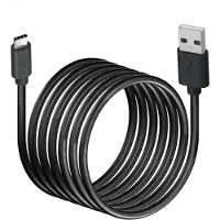 Motorola , USB / USB-C Kabel Schwarz 1m für Smartphones, Offizielles Produkt, Schwarz