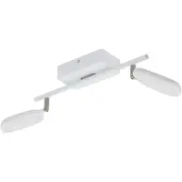 Eglo connect LED Deckenleuchte Palombare-C, Smart Home Deckenlampe weiß, Spots mit RGB und Lichtfarbe einstellbar (warm, neutral, kalt), dimmbar