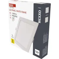 Emos LED Panel 18 W, quadratische 1600 lm Einbauleuchte, Deckenleuchte in Weiß, extra flach, neutralweiß 4000 K, inkl. LED-Treiber, ZD2145
