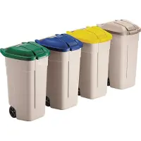 Rubbermaid Deckel für einen Abfalleimer 100l - blau
