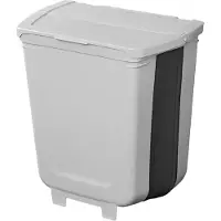 Proplus Abfalleimer mit Deckel Küche Faltbar 8L Mülleimer Bad 29x27x20cm Wohnmobil
