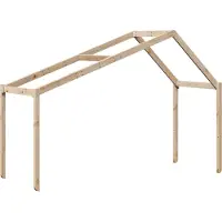 vidaXL "SALE 2026" Dach für Kinderbett 203x80,5x142 cm Massivholz Kiefer - Kinderbetten DE8778512