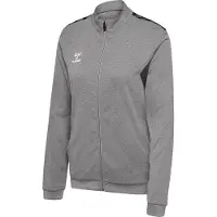Hummel Authentic PL Zip Jacke Damen, grau, S