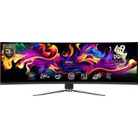 MSI MPG 491CQPDE QD-OLED, 124,5 cm (49"), 5120 x 1440 Pixel, Dual QHD, QD-OLED, 0,03 ms, Schwarz
