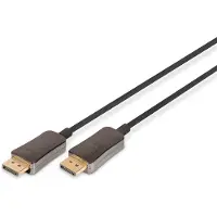 Digitus DisplayPort AOC Hybrid Glasfaserkabel, UHD 8K, 10m