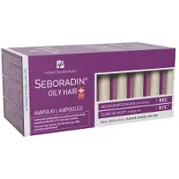 Seboradin Ampullen für fettiges Haar - Bei Haarausfall neigend, 14 x 5,5 ml