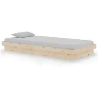 Syfax Massivholzbett 90x190 cm