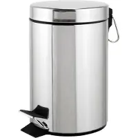 kela Kosmetikeimer Dusty Edelstahl silber glänzend 25,5cm 17cmØ 3l, 40435
