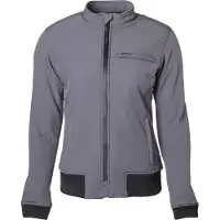 GMS Metropole Grau Wasserdichte Textiljacke Größe 4XL