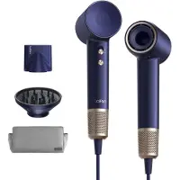 Laifen Swift Premium - Hochgeschwindigkeits-Haartrockner gold/blau