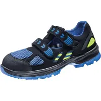 Atlas Sicherheitssandale FLASH 4605 XP S1P ESD SRC DGUV W10 Gr. 40 schwarz/royalblau/neon-gelb