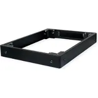 Roline Sockel für Netzwerkschrank, 600x800 BxT, schwarz