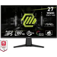 MSI MAG 275QF, 68,6 cm (27"), 2560 x 1440 Pixel, Wide Quad HD, LCD, 0,5 ms, Schwarz