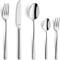 Amefa 60-tlg. Besteckset FRESH Edelstahl