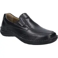 Josef seibel NEW ANVERS 67 Herrenschuhe - bequeme Slipper - Halbschuhe schwarz