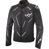 Ixon Textiljacke Demoniak Herren, schwarz/weiß - Größe L