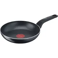 Tefal Simply Clean B5670553, Rund, Allzweckpfanne, Schwarz, Titan, Aluminium, 1,7 l