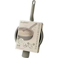 Berghoff Balance Kasserolle mit Griff, 26 cm, 2,9 L, Moonmist, Recyceltes Aluminium - | Leo Line
