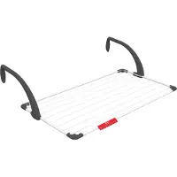 Vileda Sunset, Wand-Rack, Kunststoff, Stahl, Weiß, 1095 mm, 555 mm, 275 mm