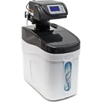 Wiltec SOFT-C2 Wasserenthärtungsanlage, Wasserentkalkung mit 800 l/h, Entkalkungsanlage mit Ionentauscher, Wasserenthärter mit 12 l Soletank