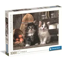 Clementoni High Quality Collection Puzzle "Lovely Kittens" 1000 Teile