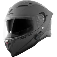 Bogotto H153 BT Matt Grau Bluetooth Helm Größe XL