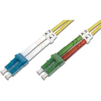 Digitus LWL Singlemode Patchkabel, LC (APC) / LC, 2 m, I-VH, OS2, LC, LC