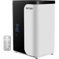 Echos Ultraschall Luftbefeuchter 5 Liter WIFI Smart Life App Fernbedienung Luftreinigungsgerät Luftreiniger Eingebautes Hygrometer LED-Touch-Display 12h Timer