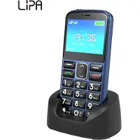 Lipa F70 Seniorenhandy 4G - Seniorenhandy - Senioren Telefon - Schnelles Laden über USB-C - Akku - Bluetooth - Kamera - SOS-Notruftaste - Große Tasten