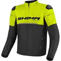 SHIMA Drift Motorrad Textiljacke, schwarz/gelb, XL