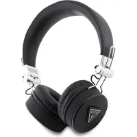 GUESS Słuchawki Nauszne Bluetooth Enc Gubh70Pgtspsk Czarny/Schwarz Genarbt Klassische Runde Form