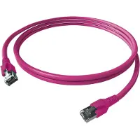 EasyLan FlexBoot Patchkabel Cat.6A, S/FTP, violett, 5 m