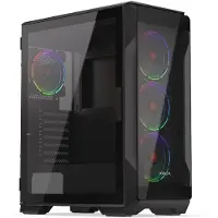 Krux ATX Gaming-Gehäuse Heko, Midi Tower, ATX, mATX, 4x120mm ARGB Lüfter