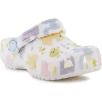 Crocs Klassische Pastell Haustiere Clog T 210989-0WV Kreide EU 23/24