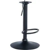CLP Ersatz-Gestell für Barhocker 10 x 10 cm schwarz