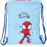 Spidey and his Amazing Friends Turnbeutel, Rot/Hellblau