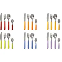 Excelsa besteckset 24 stück Fashion stahl bunt
