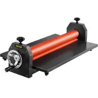 Vevor Kaltlaminator 1000 mm manueller klapptischer Fotofilm-Rollenlaminator aus dickem Eisenmetall mit Weichgummirollen