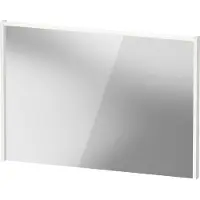 Duravit LED-Spiegel D-Code 2.0 100x70x5cm, 7 W, we. ma, Lichtfeld oben