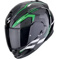 Scorpion Integralhelm EXO-491 KRIPTA Schwarz Grün Weiß größe L