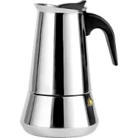 Leopold Vienna Espressokocher Trevi RVS (6-Tassen)